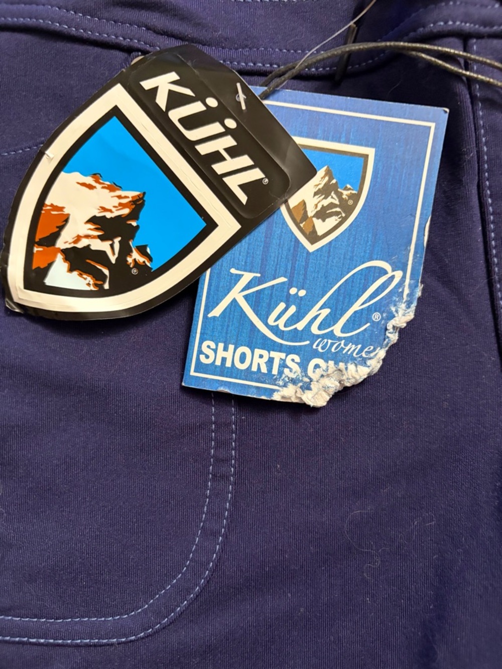 Kihl Mova Comfy 6” Stretch Shorts - Blue Depths Heather NWT - Picture 3 of 8